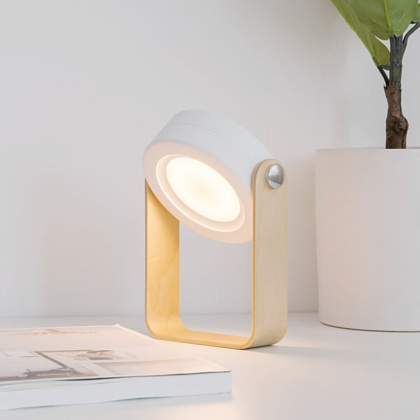 Foldable Touch Dimmable Reading LED Night Light Portable Lantern Lamp USB Rechargeable For Home Decor - Image 7