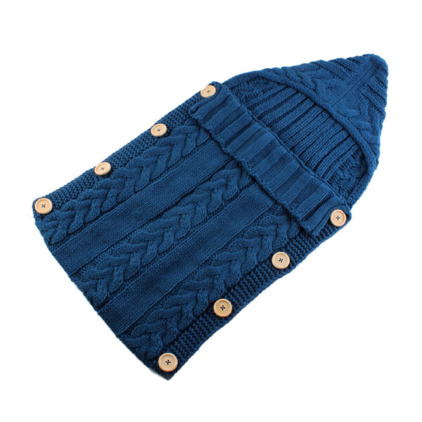 Knitted Baby Sleeping Bag - Image 3