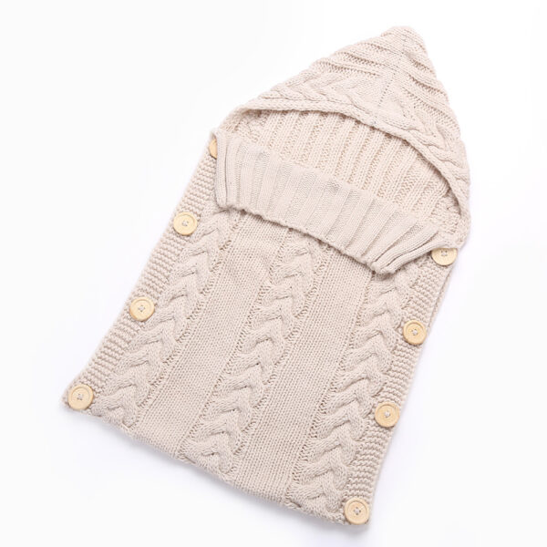 Knitted Baby Sleeping Bag - Image 9