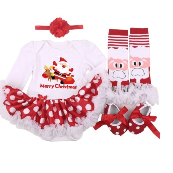 Four-piece Christmas Gift Newborn Clothing Set Baby - Image 3