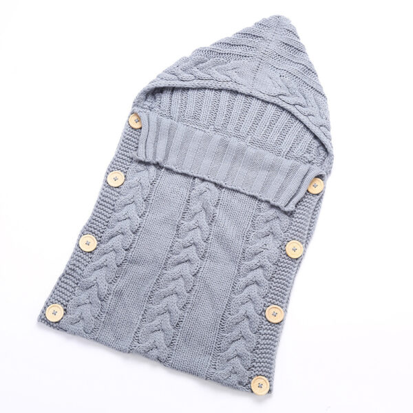 Knitted Baby Sleeping Bag - Image 7