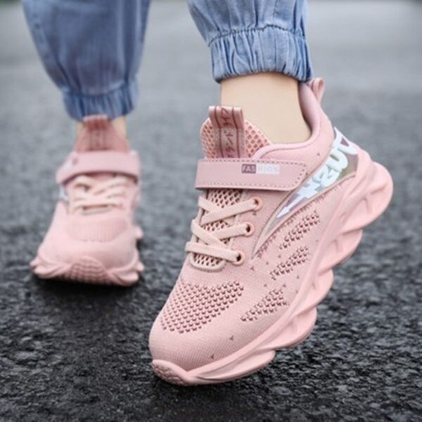 Girls' Mesh Breathable Casual Running Shoes - Image 2