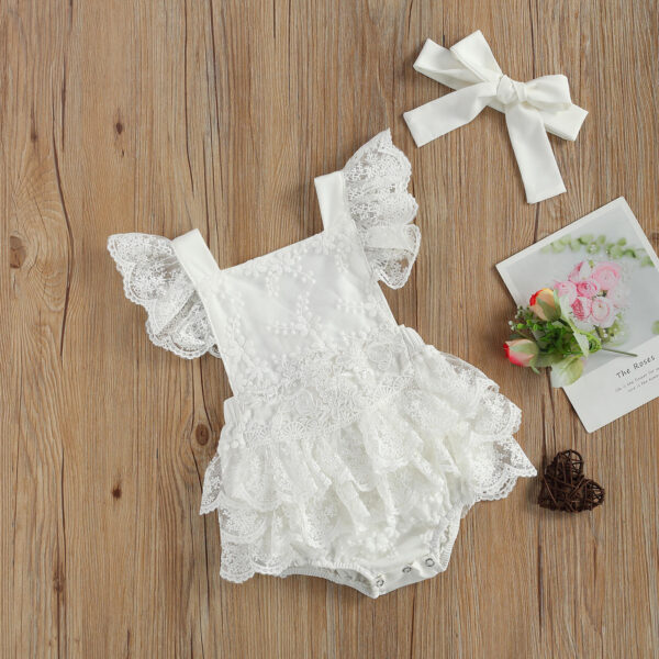 Bodysuit Children Baby Clothes Kids Dress Wear Clothing - Image 3