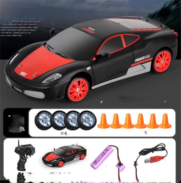 2.4G 4WD RC Drift Car – High-Speed GTR AE86 for Ultimate Racing Fun - Image 7