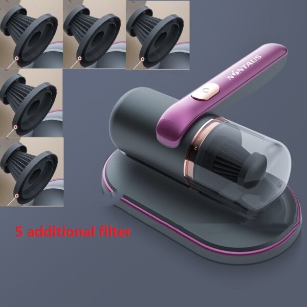 Electric UV Mite Remover Household Bed Mattress Sofa Pillows Mite Removal Instrument Waterproof Mini Vacuum Cleaner Lint Remover - Image 4