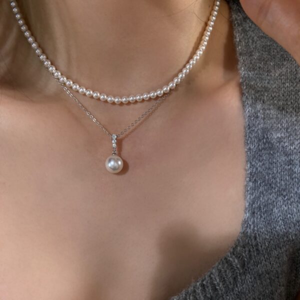 Simple Personalized All-match A Pearl Necklace For Women - Image 5