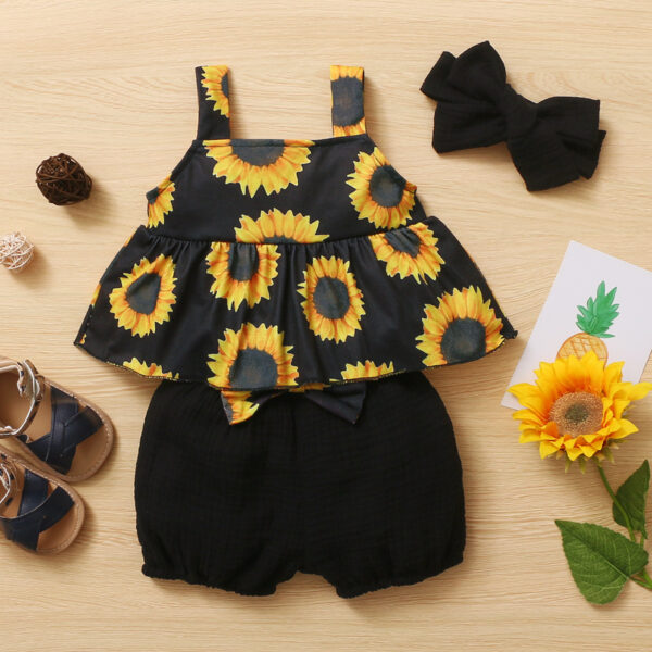 Newborn Baby Girls Summer Clothes Cute - Image 2