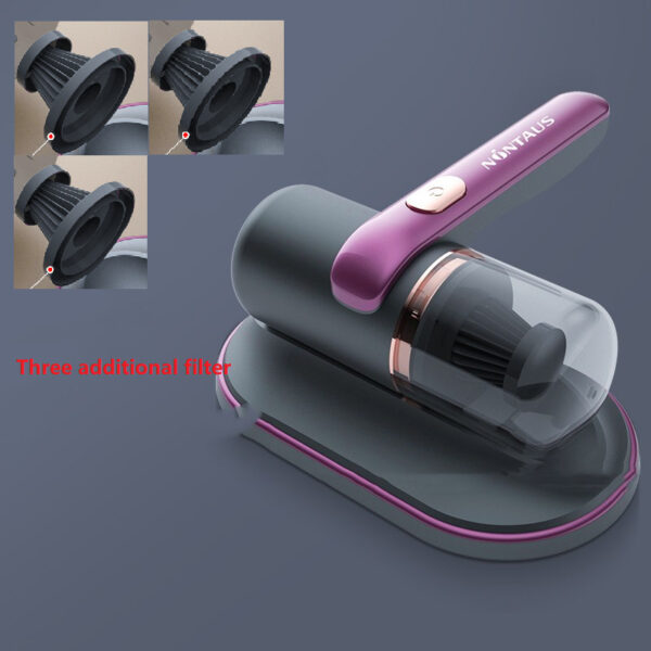 Electric UV Mite Remover Household Bed Mattress Sofa Pillows Mite Removal Instrument Waterproof Mini Vacuum Cleaner Lint Remover - Image 5