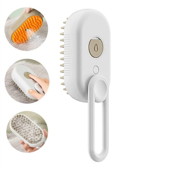 Cat Steam Brush Steamy Dog Brush 3 In 1 Electric Spray Cat Hair Brushes For Massage Pet Grooming Comb Hair Removal Combs Pet Products - Image 8