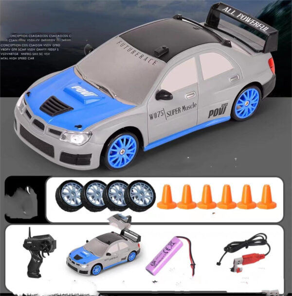 2.4G 4WD RC Drift Car – High-Speed GTR AE86 for Ultimate Racing Fun - Image 4