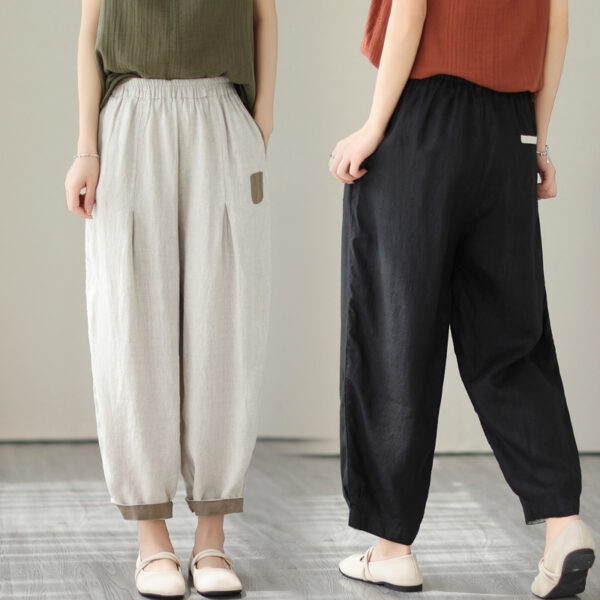 Loose Large Size Slimming High Waist - Image 4