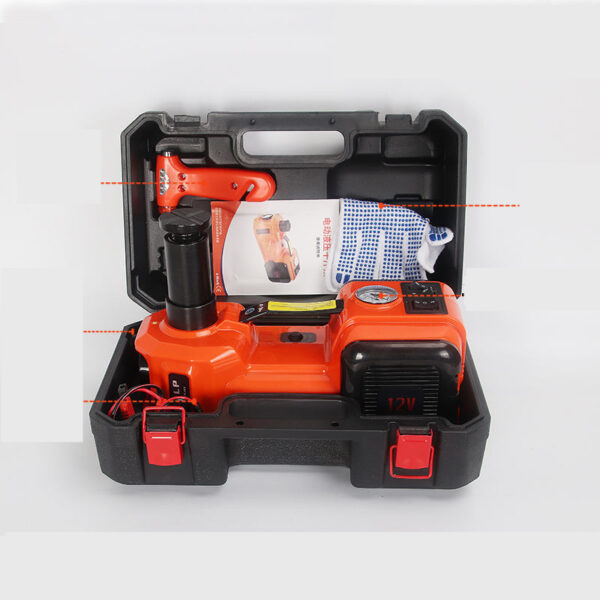 Electric Hydraulic Jack 12v Car Tire Changing Artifact Intelligent Air  Wrench Set - Image 3