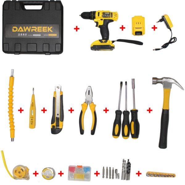 New Handheld Electric Drill Household Cordless Tool - Image 5