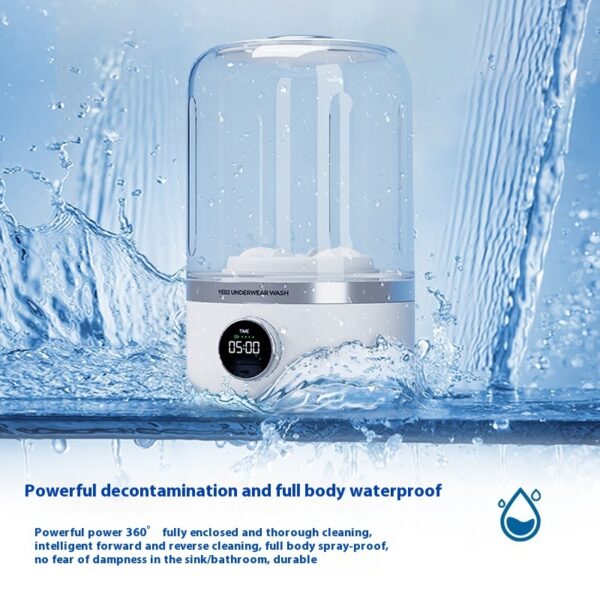 Mini Rechargeable Washing Machine Underwear Travel Portable - Image 4