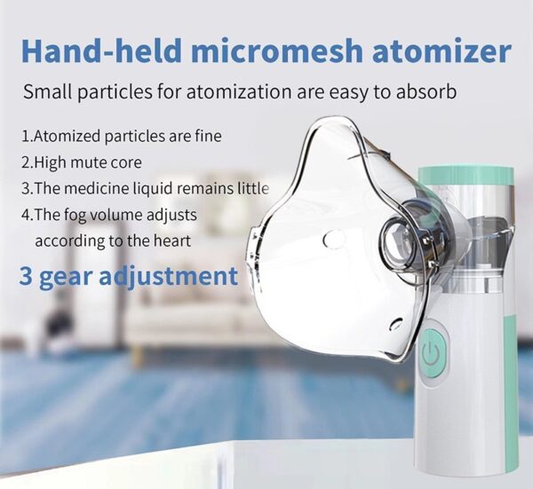 Children's Micro-mesh Ultrasonic Handheld Atomizer - Image 9