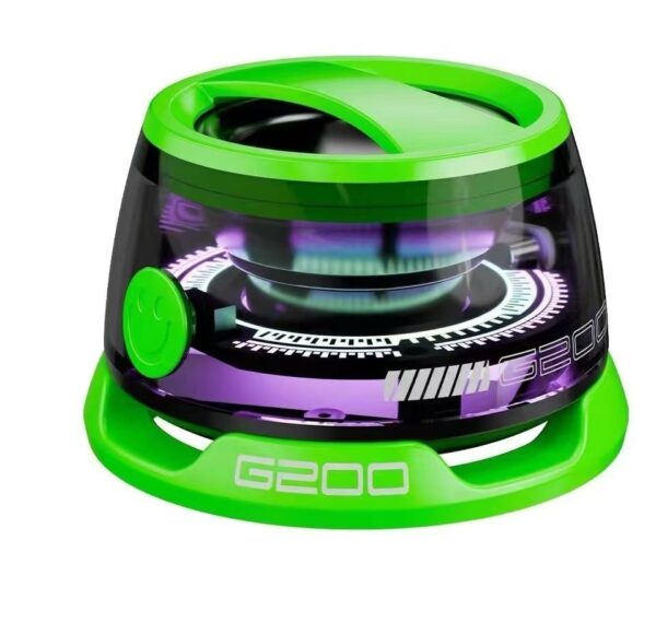 Portable Bluetooth Speaker G200 RGB Lighting Speaker BT5.3 Mini Sound Box 7 Hours Playback Magnetic Phone Holder - Image 2