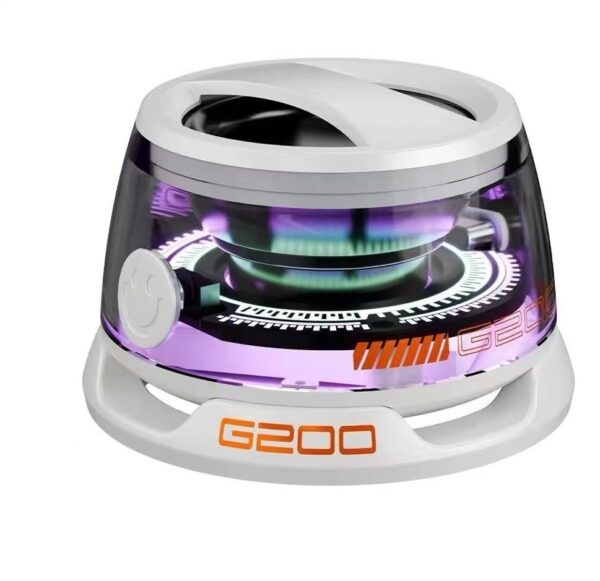 Portable Bluetooth Speaker G200 RGB Lighting Speaker BT5.3 Mini Sound Box 7 Hours Playback Magnetic Phone Holder - Image 10