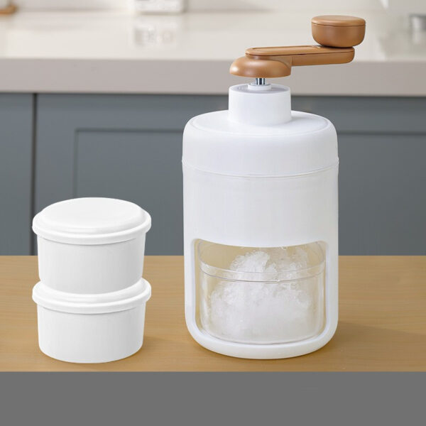 Kitchen Hand Block Shaving Machine Household Small Ice Maker Slush Machine Ice Breaking Artifact Soft Ice Ice Crusher Stall - Image 6