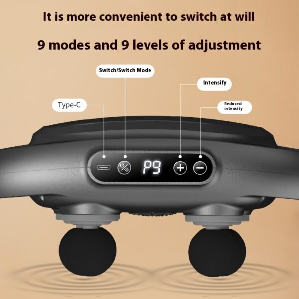 Six-head Massage Gun Full Body Deep - Image 5