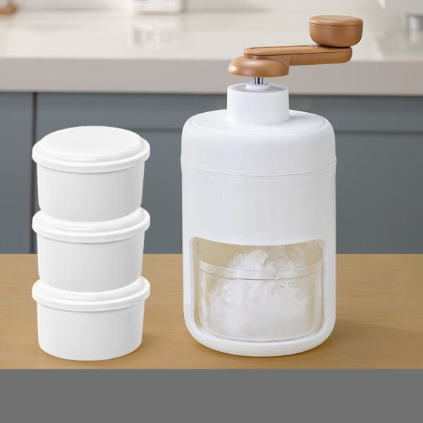 Kitchen Hand Block Shaving Machine Household Small Ice Maker Slush Machine Ice Breaking Artifact Soft Ice Ice Crusher Stall - Image 7