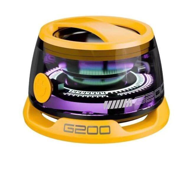 Portable Bluetooth Speaker G200 RGB Lighting Speaker BT5.3 Mini Sound Box 7 Hours Playback Magnetic Phone Holder - Image 8