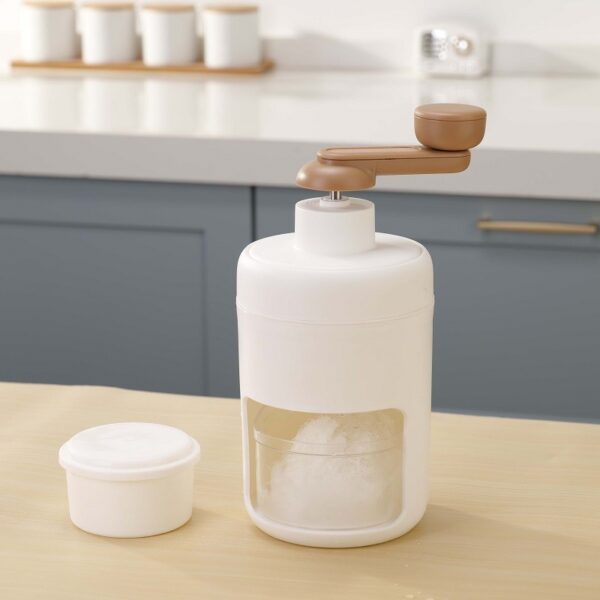 Kitchen Hand Block Shaving Machine Household Small Ice Maker Slush Machine Ice Breaking Artifact Soft Ice Ice Crusher Stall - Image 5