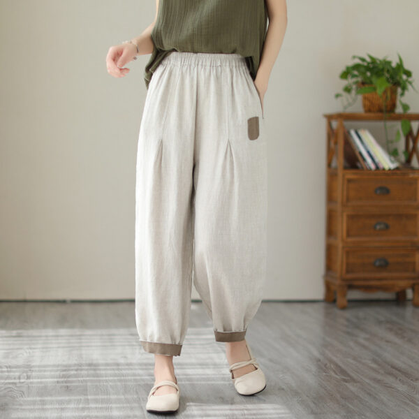 Loose Large Size Slimming High Waist - Image 5