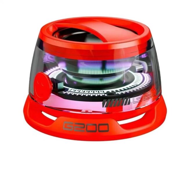 Portable Bluetooth Speaker G200 RGB Lighting Speaker BT5.3 Mini Sound Box 7 Hours Playback Magnetic Phone Holder - Image 4