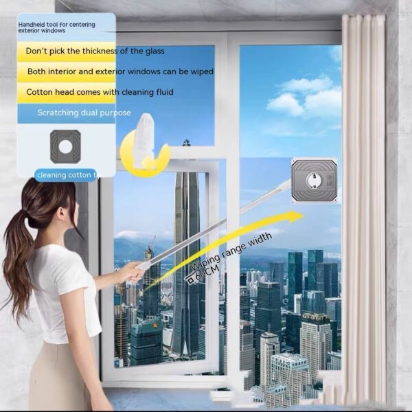 Benshang Glass Wiper High-rise Outer Window Double-sided Window Cleaner - Image 10