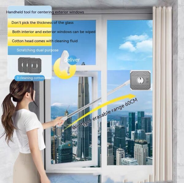 Benshang Glass Wiper High-rise Outer Window Double-sided Window Cleaner - Image 2