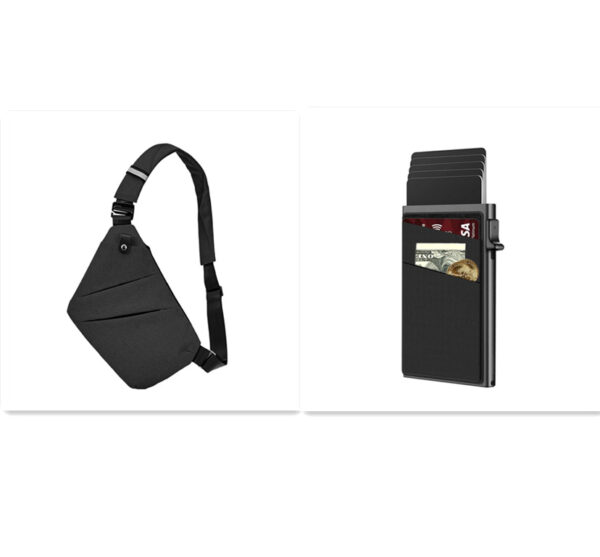 Men's Fashion Casual Travel Sling Crossbody Bag - Image 8