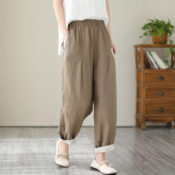 Loose Large Size Slimming High Waist - Image 7