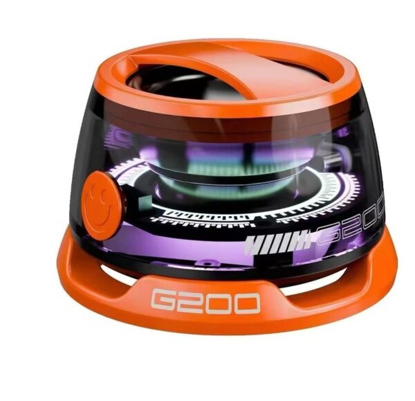 Portable Bluetooth Speaker G200 RGB Lighting Speaker BT5.3 Mini Sound Box 7 Hours Playback Magnetic Phone Holder - Image 3