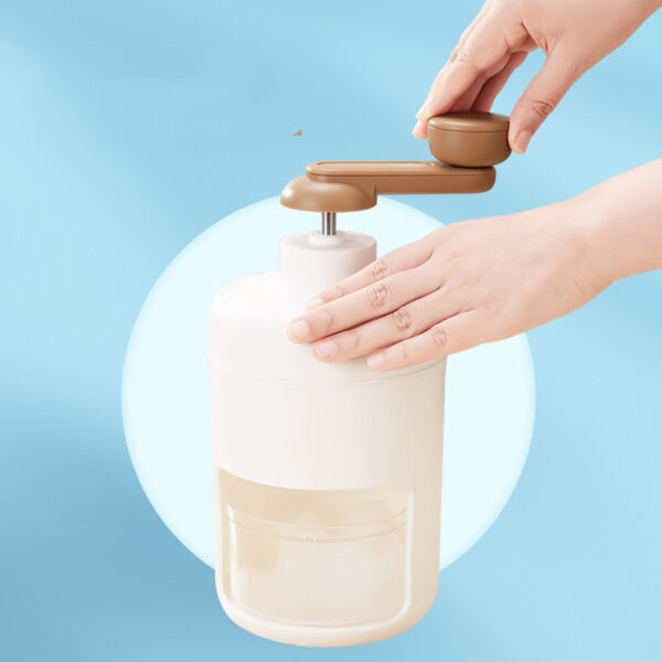Kitchen Hand Block Shaving Machine Household Small Ice Maker Slush Machine Ice Breaking Artifact Soft Ice Ice Crusher Stall - Image 2